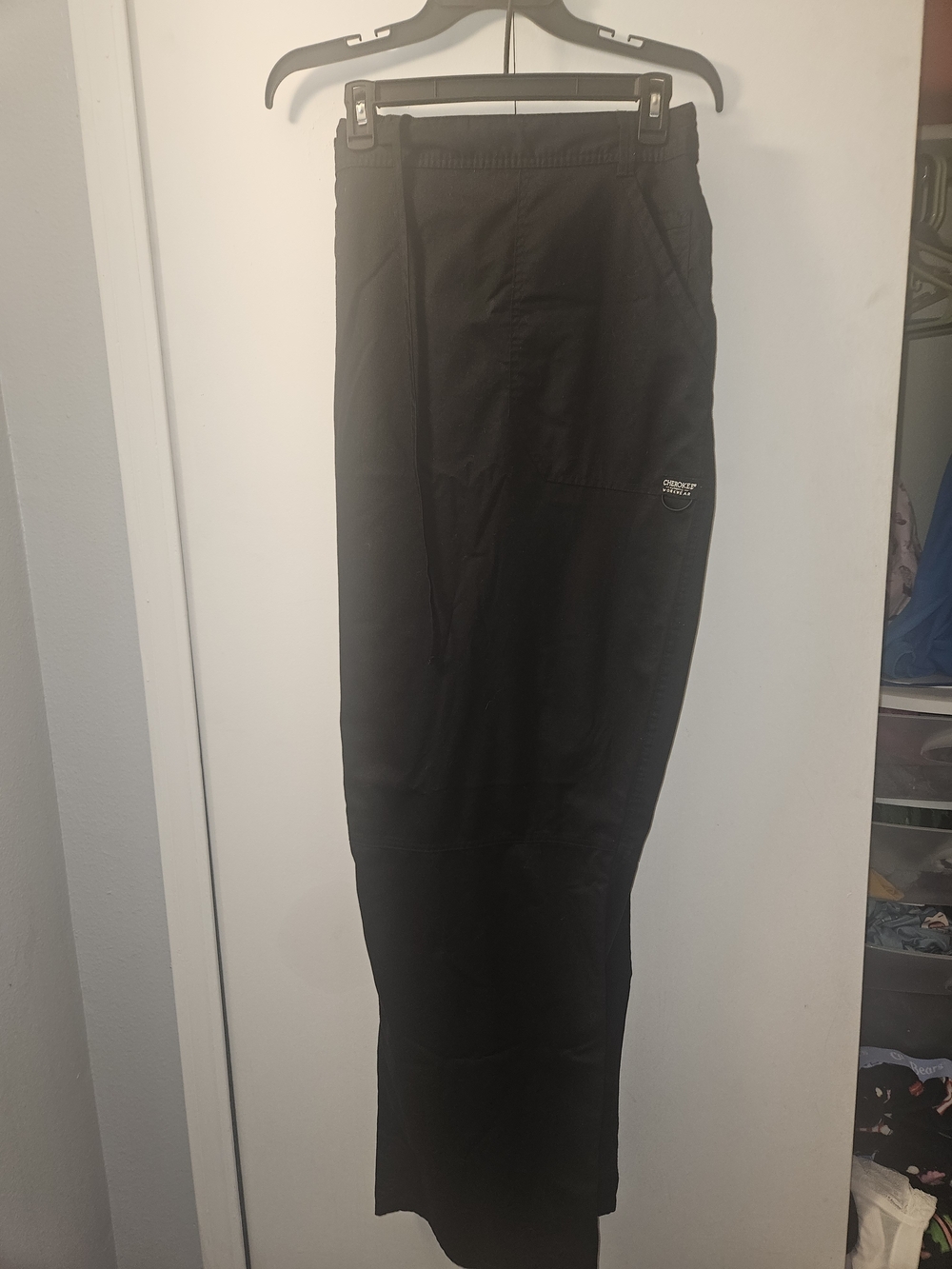 Cherokee Workwear 5x Black Scrub Pants
